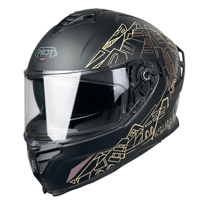 Κράνος Pilot Corsair SV City ECE 22.06 μαύρο ματτ (περιλαμβάνει Pinlock 30)