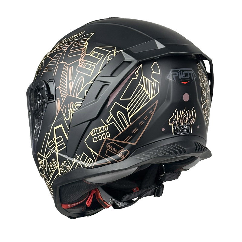 Κράνος Pilot Corsair SV City ECE 22.06 μαύρο ματτ (περιλαμβάνει Pinlock 30)