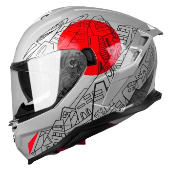 Κράνος Pilot Corsair SV City ECE 22.06 γκρι gloss (περιλαμβάνει Pinlock 30)