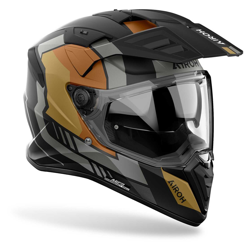 Κράνος Airoh Bandit ECE 22.06 Horn χρυσό ματ