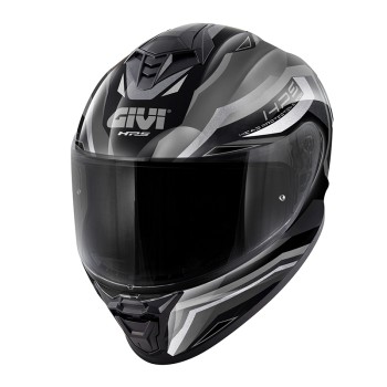 Κράνος 50.X Dark Grey+Titan+Silver+Grey , Extra Dark Smoke 22.06 Givi