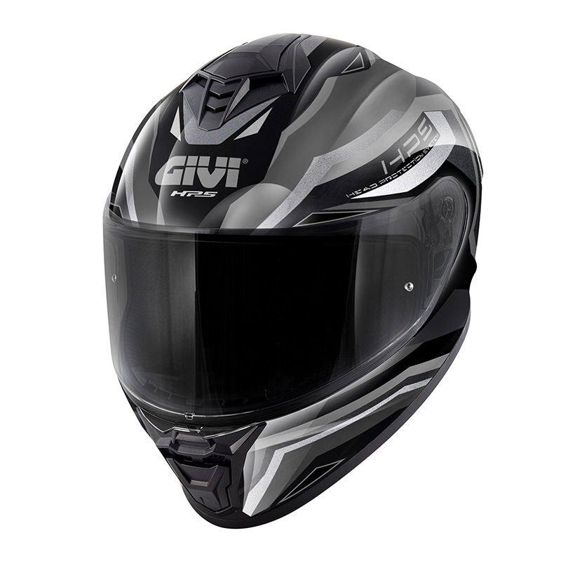 Κράνος 50.X Dark Grey+Titan+Silver+Grey , Extra Dark Smoke 22.06 Givi