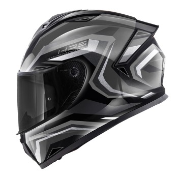 Κράνος 50.X Dark Grey+Titan+Silver+Grey , Extra Dark Smoke 22.06 Givi