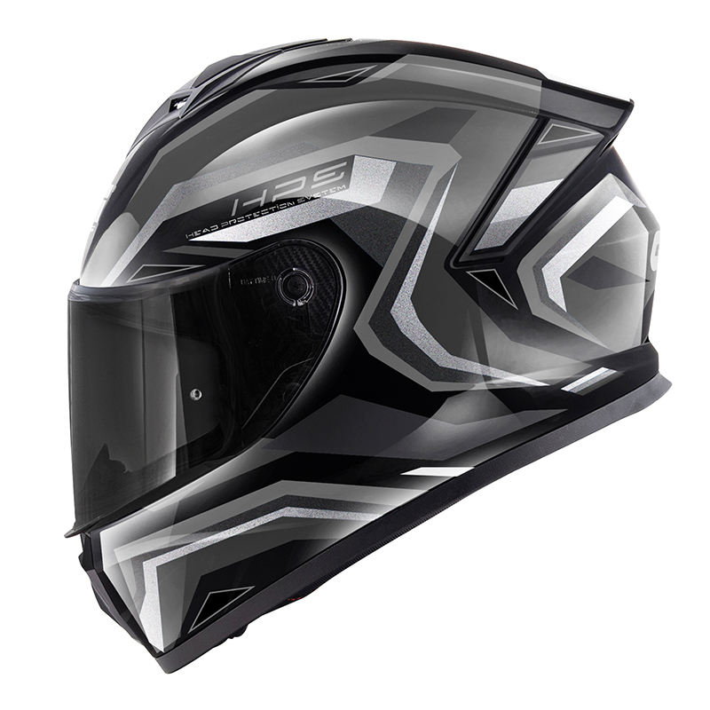 Κράνος 50.X Dark Grey+Titan+Silver+Grey , Extra Dark Smoke 22.06 Givi