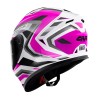 Κράνος 50.X Fuchsia/Grey/Silver/Black , Extra Smoke Visor 22.06 Givi