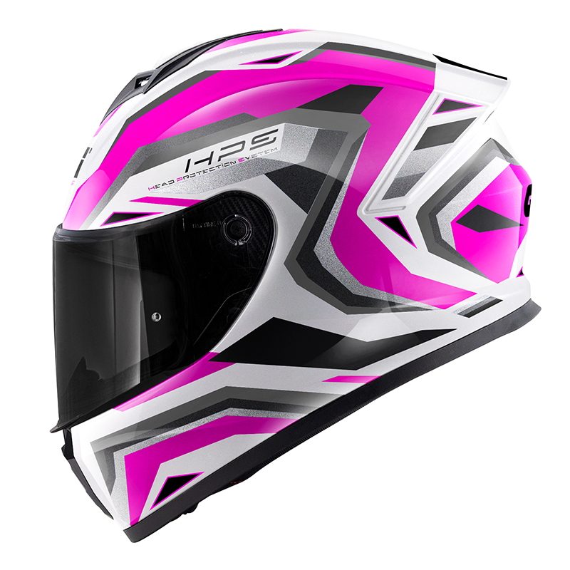 Κράνος 50.X Fuchsia/Grey/Silver/Black , Extra Smoke Visor 22.06 Givi