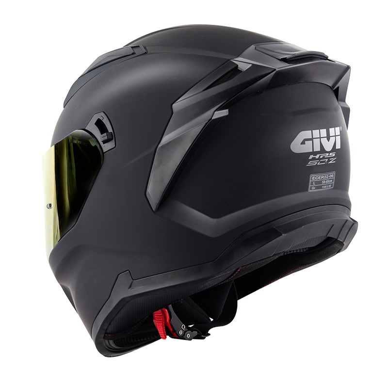 Κράνος 50.Z BLACK + EXTRA DARK GOLD MIRROR VISOR 22.06 Givi