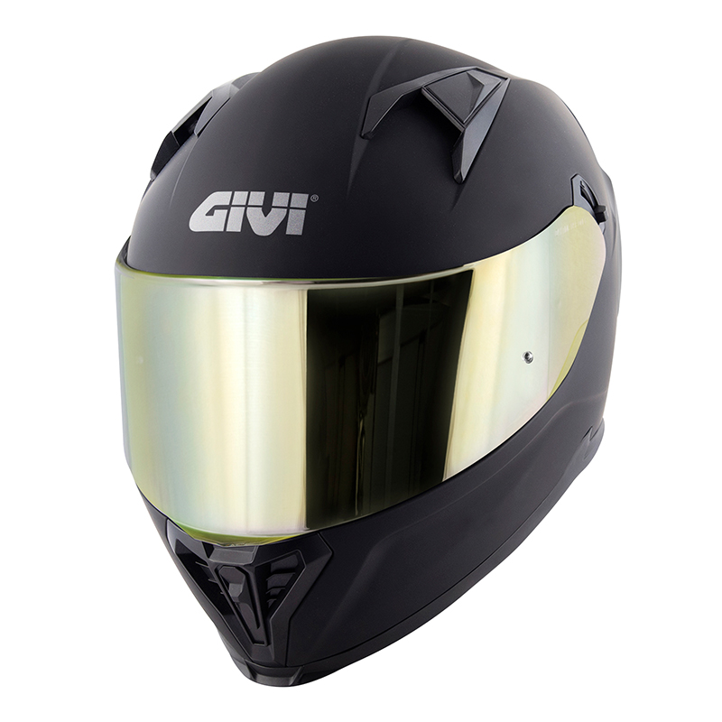 Κράνος 50.Z BLACK + EXTRA DARK GOLD MIRROR VISOR 22.06 Givi