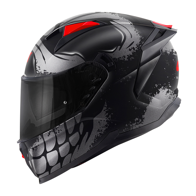 Κράνος 50.Z Skull + Extra Dark Smoke Visor 22.06 Givi