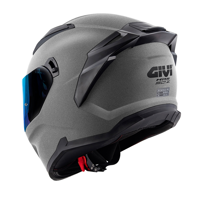 Κράνος 50.Z Titan + Extra Dark Blue Gold Mirror Visor 22.06 Givi