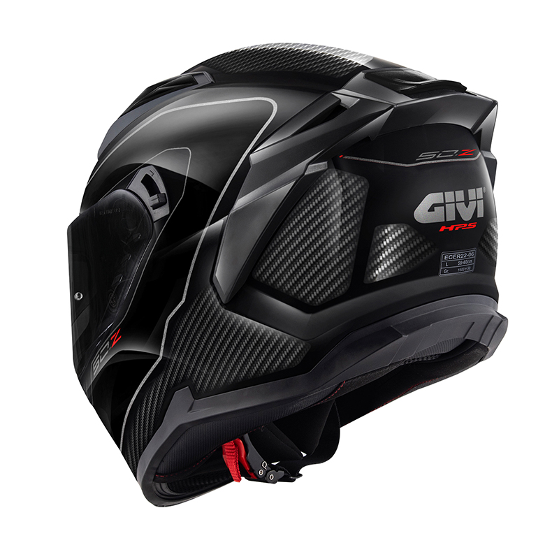 Κράνος 50.Z Titanium/Black + Extra Dark Smoke Visor 22.06 Givi