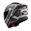 Κράνος 50.Z Titanium/Black/White + Extra Dark Smoke Visor 22.06 Givi