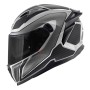 Κράνος 50.Z Titanium/Black/White + Extra Dark Smoke Visor 22.06 Givi