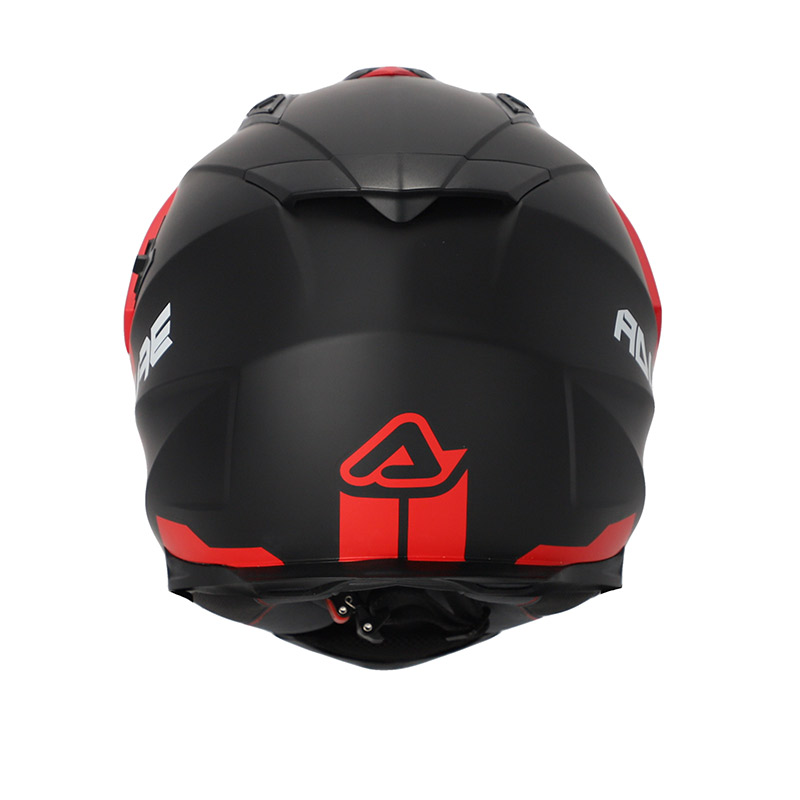 Κράνος Acerbis 25107.295 Flip FS-606 ECE 22.06 γκρι/κόκκινο