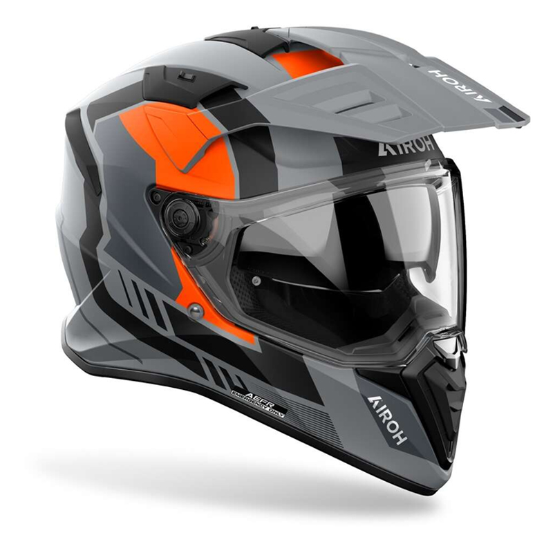 Κράνος Airoh Bandit ECE 22.06 Horn πορτοκαλί ματ