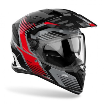 Κράνος Airoh Bandit ECE 22.06 Spicy κόκκινο gloss