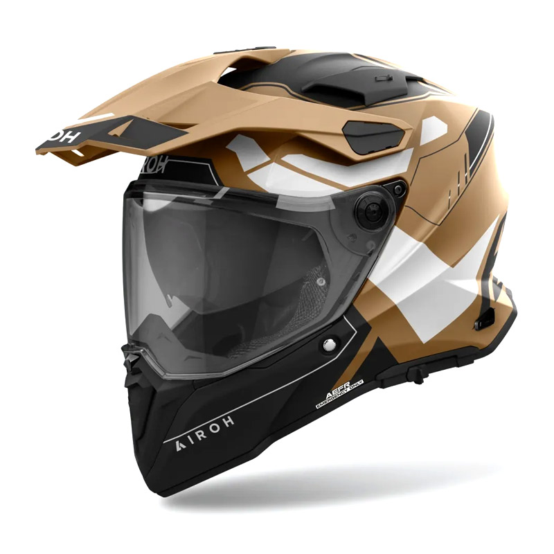 Κράνος Airoh Commander 2 ECE22.06 Reveal άμμου ματ