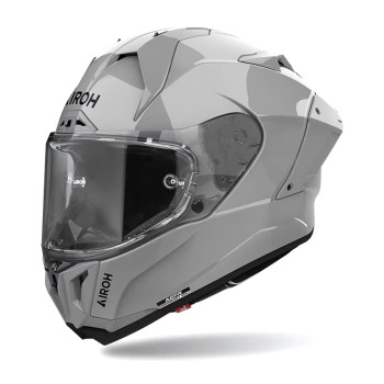 Κράνος Airoh GP800 ECE22.06 color cement γκρι gloss + extra dark smoke ζελατίνα