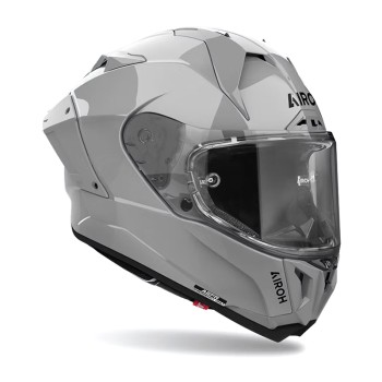 Κράνος Airoh GP800 ECE22.06 color cement γκρι gloss + extra dark smoke ζελατίνα