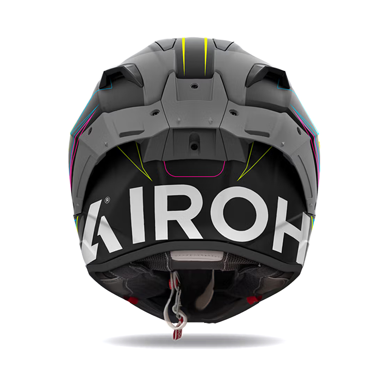 Κράνος Airoh GP800 ECE22.06 Must multicolor matt + extra dark smoke ζελατίνα