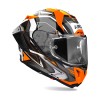 Κράνος Airoh GP800 ECE22.06 Must πορτοκαλί gloss + extra dark smoke ζελατίνα