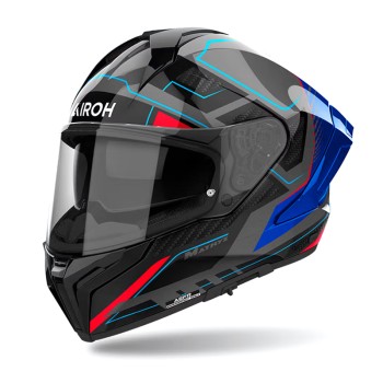 Κράνος Airoh Matryx ECE 22.06 Rocket μπλε/κόκκινο