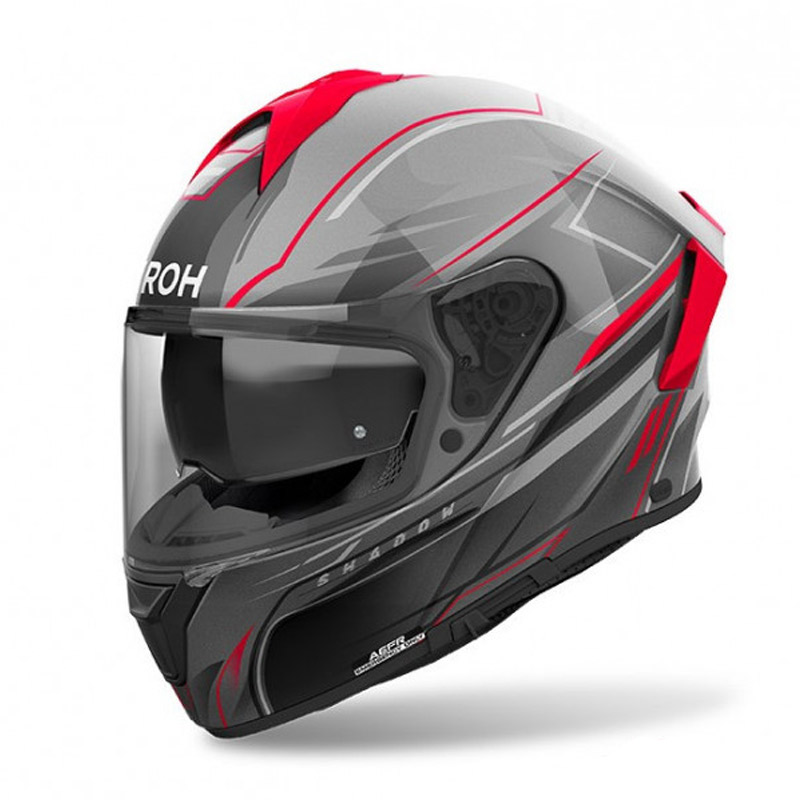 Κράνος Airoh Spark 2 ECE22.06 Shadow κόκκινο gloss
