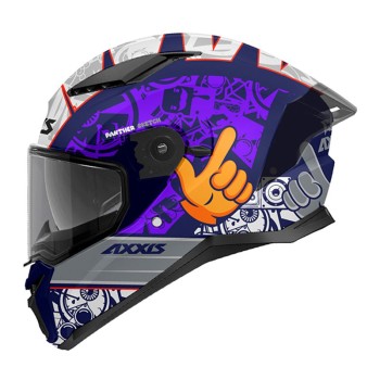 Κράνος AXXIS Panther SV ECE22.06 Sketch B8 gloss