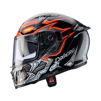 Κράνος Caberg Avalon-X Gurkha μαύρο/γκρι/πορτοκαλί fluo