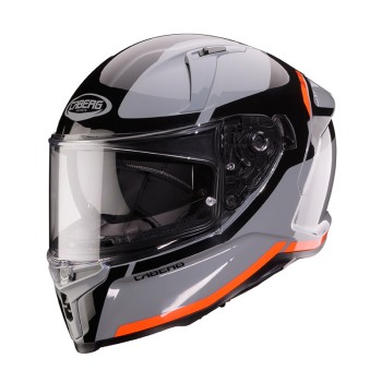 Κράνος Caberg Avalon-X Pure γκρι/μαύρο/κόκκινο fluo