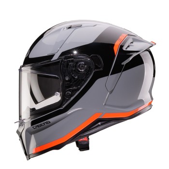 Κράνος Caberg Avalon-X Pure γκρι/μαύρο/κόκκινο fluo