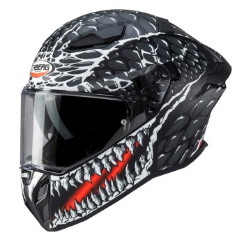 Κράνος Caberg Drift Evo II Crok μαύρο ματ/ανθρακί/κόκκινο PINLOCK fitted