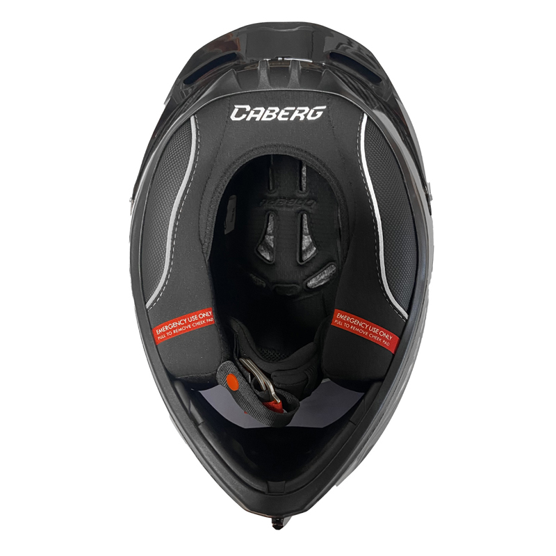 Κράνος Caberg GP01 carbon FIM LEVEL 2 + extra dark visor