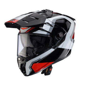 Κράνος Caberg Tanami Scram μαύρο/κόκκινο/άσπρο