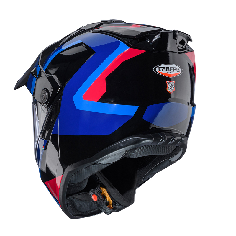 Κράνος Caberg Tanami Scram μαύρο/μπλε/κόκκινο