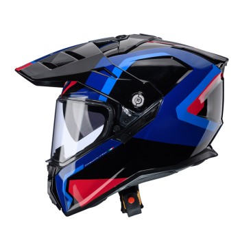 Κράνος Caberg Tanami Scram μαύρο/μπλε/κόκκινο