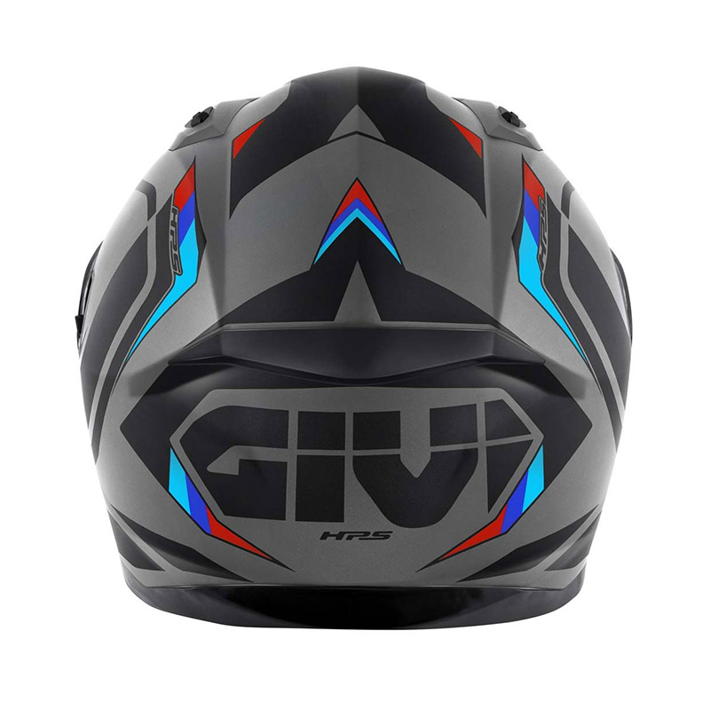 Κράνος Givi H50.8 Mach1 γκρι/μαύρο/κόκκινο (ECE 22.06)