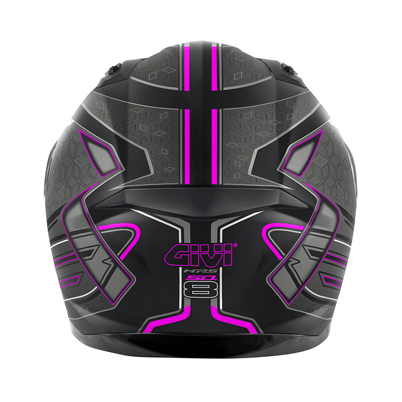 Κράνος Givi H50.8 Mystical μαύρο/τιτάνιο/φούξια (ECE 22.06)