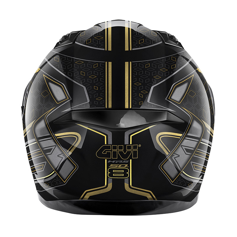 Κράνος Givi H50.8 Mystical μαύρο/χρυσό (ECE 22.06)