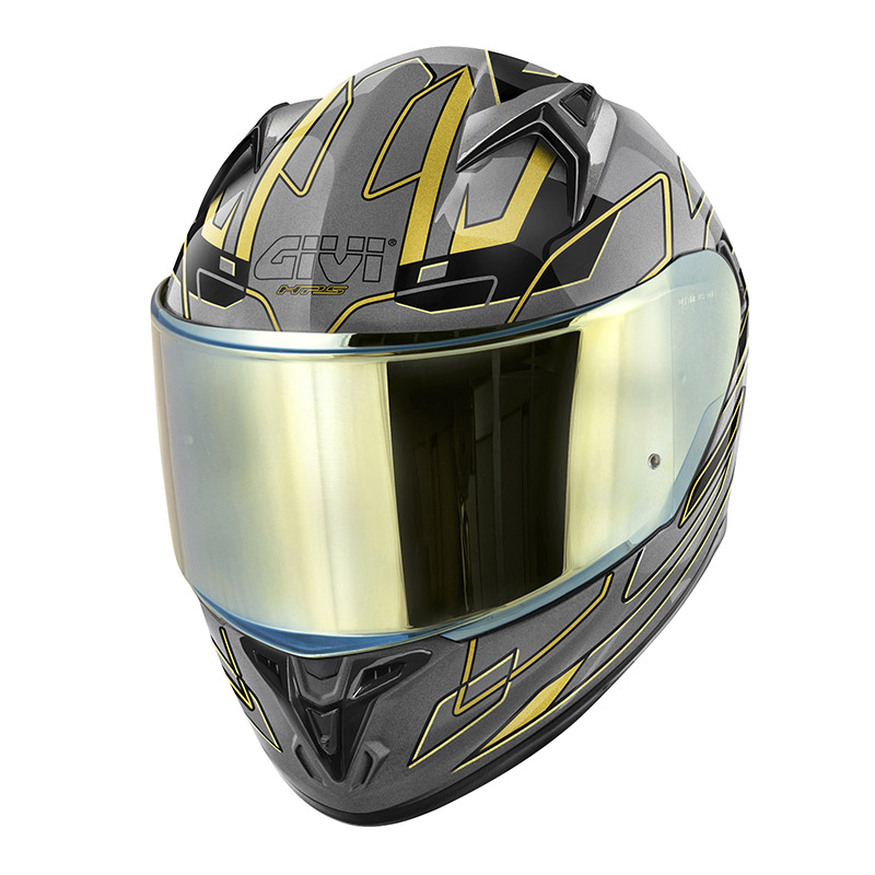 Κράνος Givi H50.9 Assault τιτάνιο/μπρονζέ (ECE 22.06)+ pinlock + extra ζελατινα