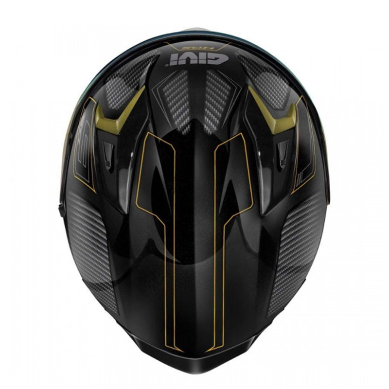 Κράνος Givi H50.9 Enigma μαύρο/τιτάνιο/χρυσό (ECE 22.06)+ pinlock + extra ζελατινα