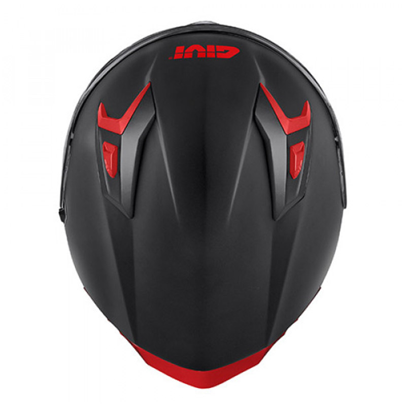 Κράνος Givi H50.9 μαύρο/κόκκινο ματ + pinlock + extra ζελατινα (ECE 22.06)