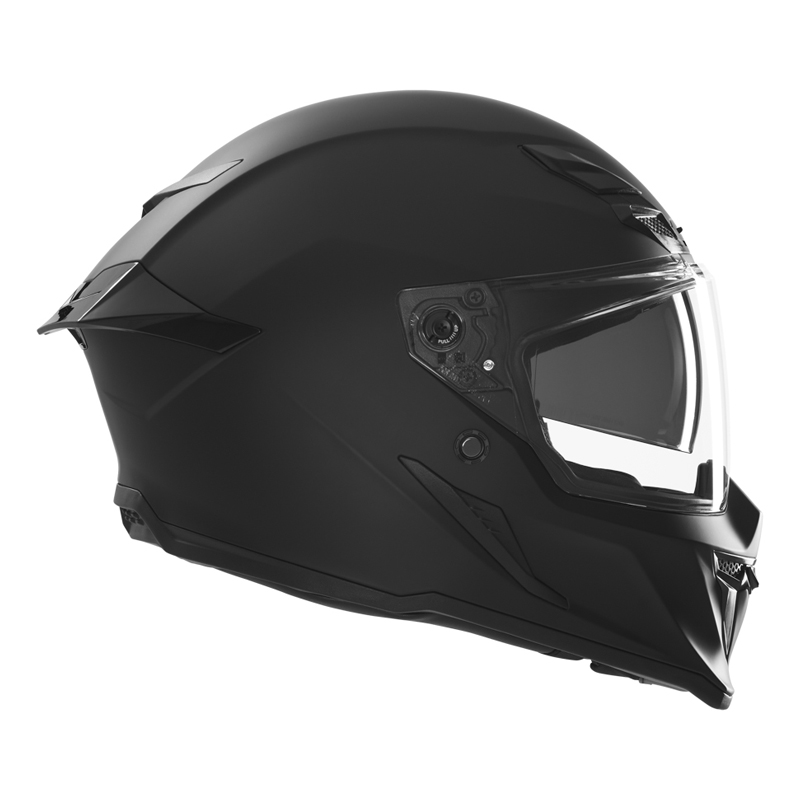 Κράνος Nox Goliath ECE 22.06 μαύρο ματ + extra φυμέ ζελατίνα