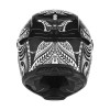 Κράνος Nox Goliath Maori ECE 22.06 άσπρο/μαύρο + extra φυμέ ζελατίνα