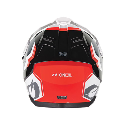 Κράνος ONeal DSRS Nomad V.26 (ECE 22.06) μαύρο/άσπρο/κόκκινο