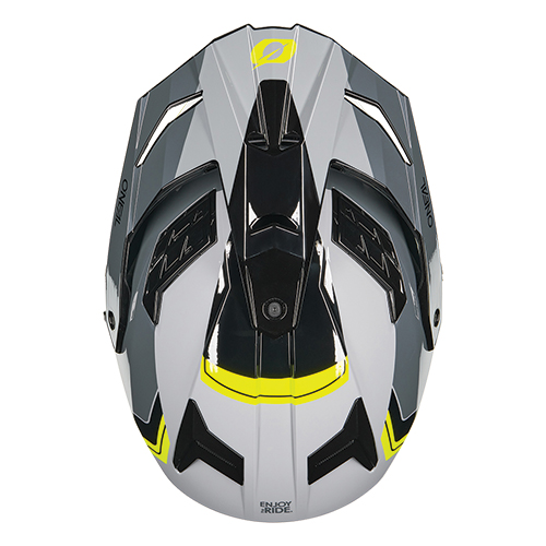 Κράνος ONeal DSRS Nomad V.26 (ECE 22.06) μαύρο/γκρι/neon κίτρινο