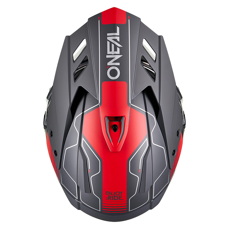 Κράνος Oneal Sierra RS Echo V.26 μαύρο/κόκκινο (ECE 22.06)