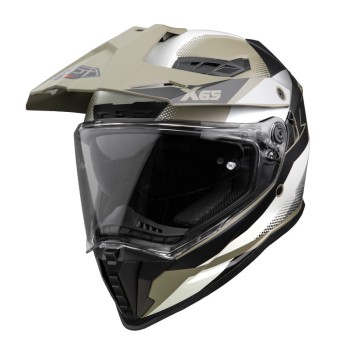 Κράνος Pilot Atacama SV X65 ECE 22.06 πράσινο/γκρι (περιλαμβάνει Pinlock 30)