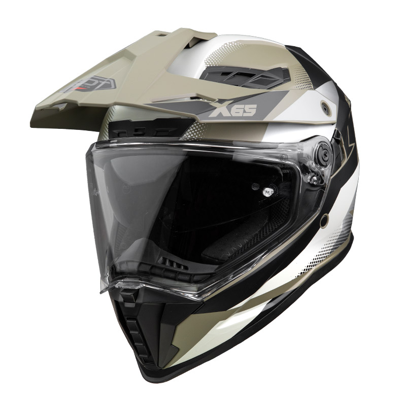 Κράνος Pilot Atacama SV X65 ECE 22.06 πράσινο/γκρι (περιλαμβάνει Pinlock 30)