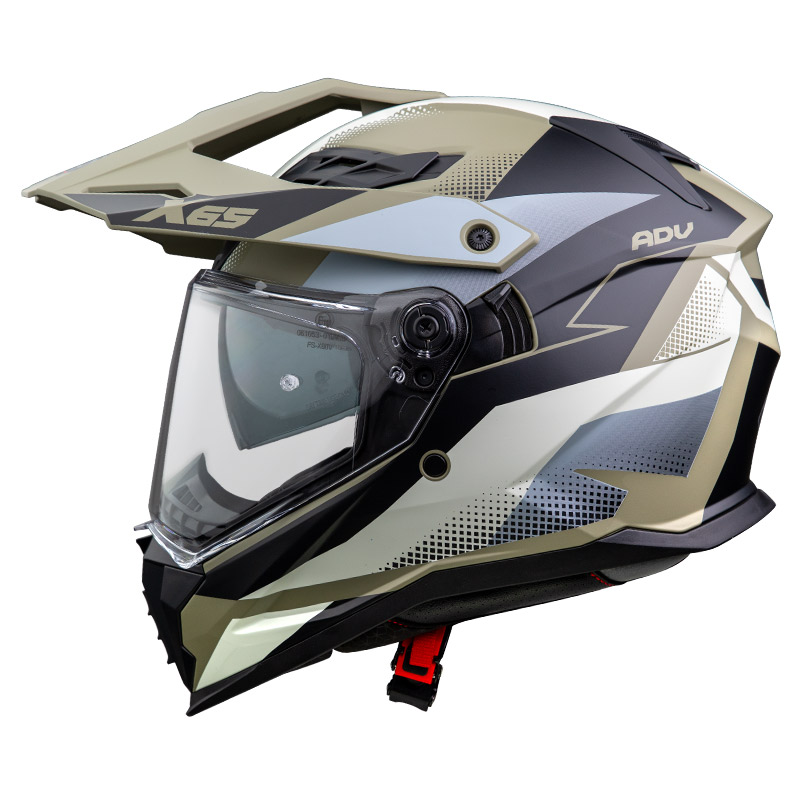 Κράνος Pilot Atacama SV X65 ECE 22.06 πράσινο/γκρι (περιλαμβάνει Pinlock 30)